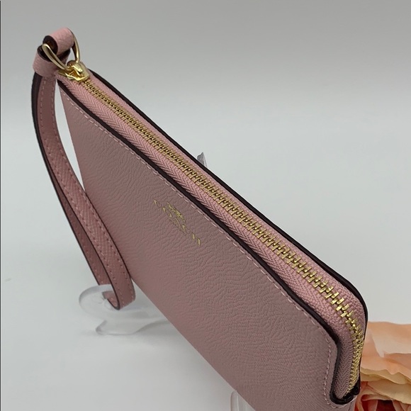 COACH Corner Zip Wristlet imitation gold/blossom - Picture 9 of 9